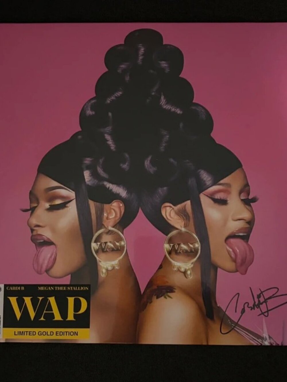 Cardi B x Megan Thee Stallion WAP Limited Gold Edition Vinyl - Sealed